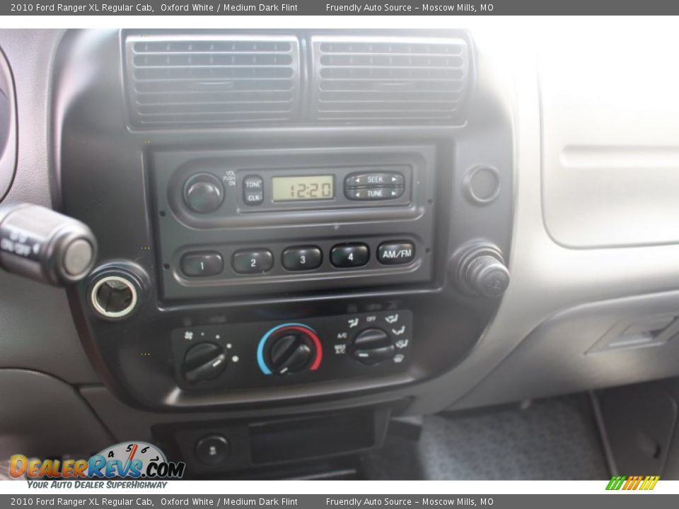 2010 Ford Ranger XL Regular Cab Oxford White / Medium Dark Flint Photo #6