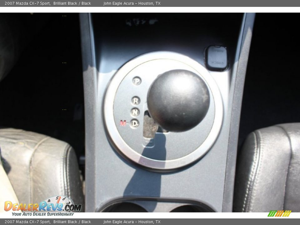 2007 Mazda CX-7 Sport Brilliant Black / Black Photo #30