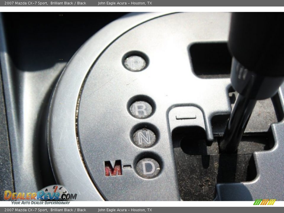 2007 Mazda CX-7 Sport Brilliant Black / Black Photo #31