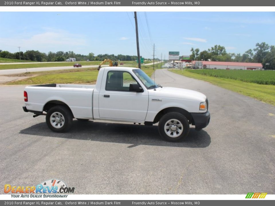 2010 Ford Ranger XL Regular Cab Oxford White / Medium Dark Flint Photo #14