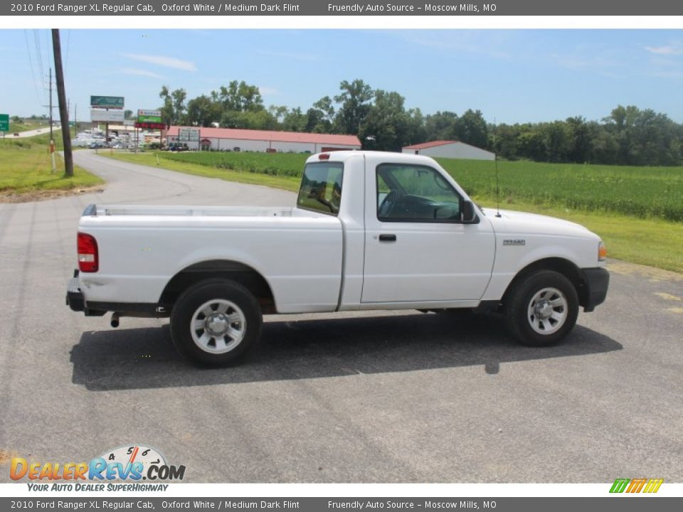 2010 Ford Ranger XL Regular Cab Oxford White / Medium Dark Flint Photo #15