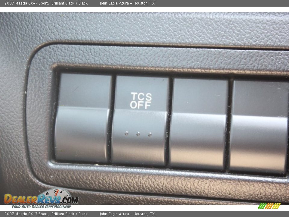 2007 Mazda CX-7 Sport Brilliant Black / Black Photo #34