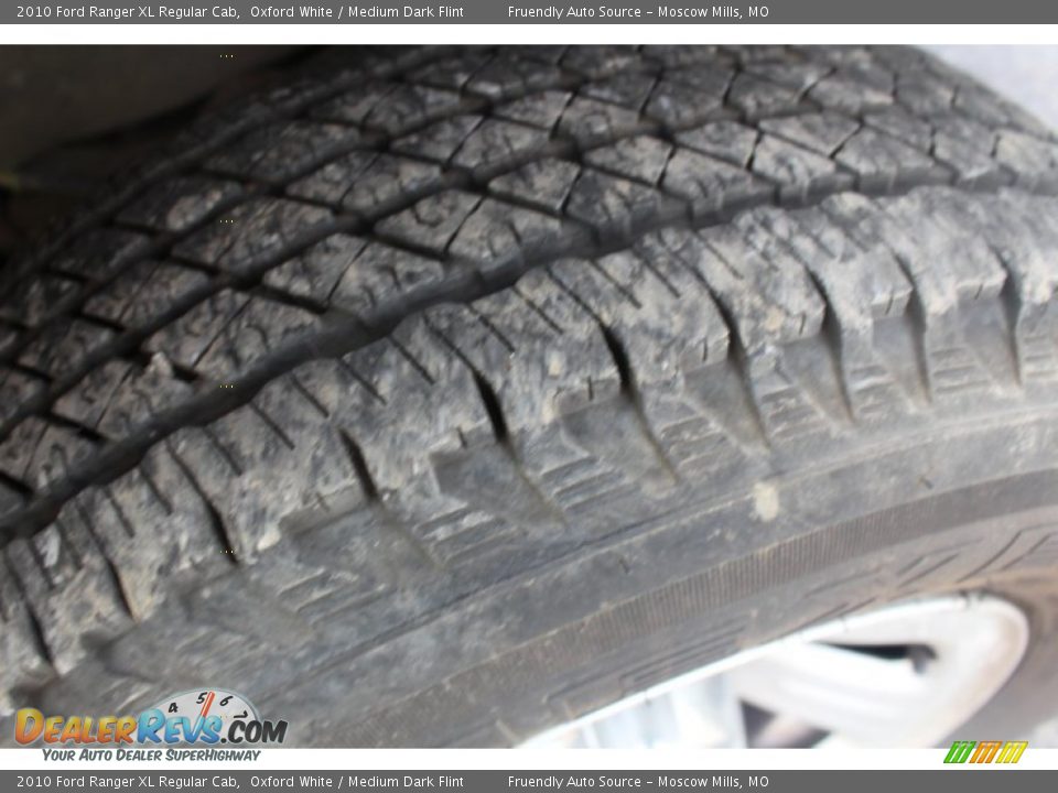 2010 Ford Ranger XL Regular Cab Oxford White / Medium Dark Flint Photo #18