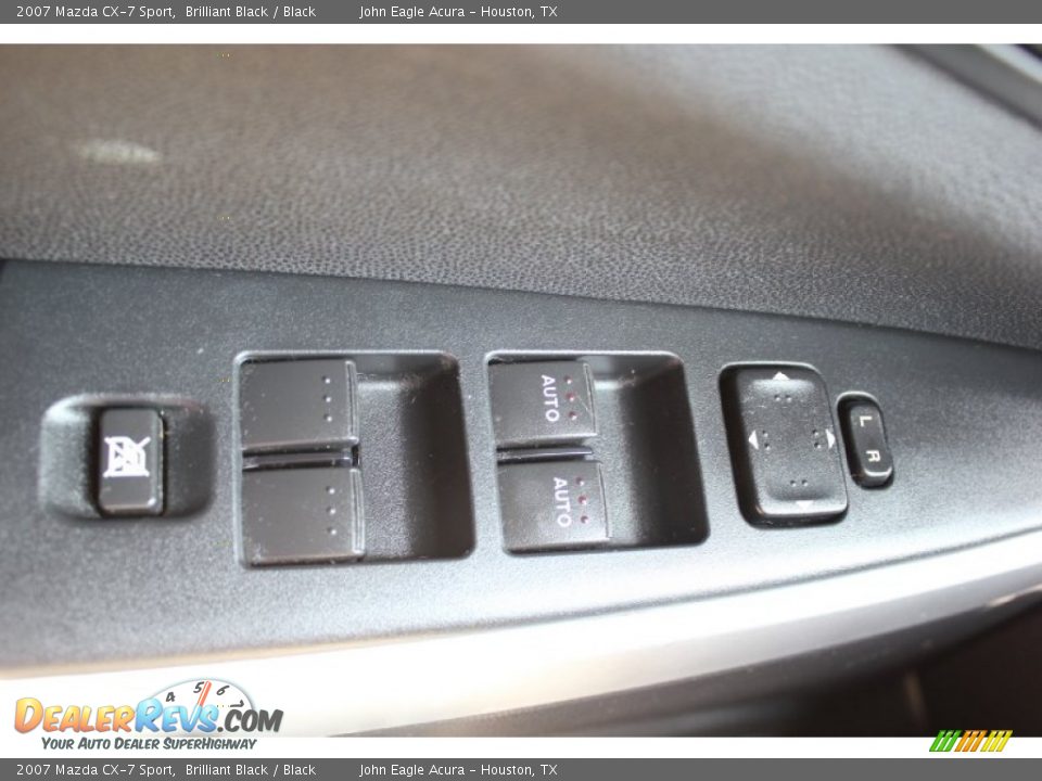 2007 Mazda CX-7 Sport Brilliant Black / Black Photo #36