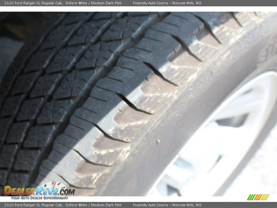 2010 Ford Ranger XL Regular Cab Oxford White / Medium Dark Flint Photo #21