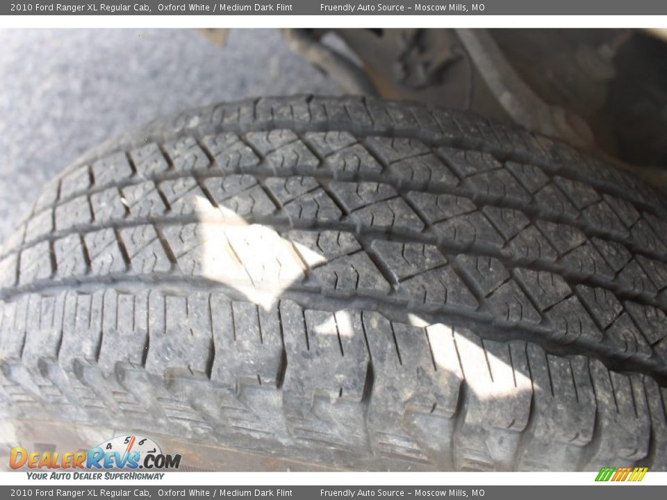 2010 Ford Ranger XL Regular Cab Oxford White / Medium Dark Flint Photo #22