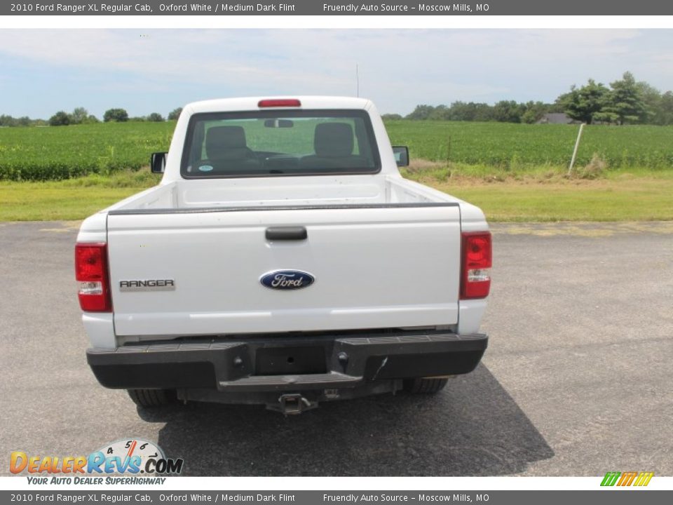 2010 Ford Ranger XL Regular Cab Oxford White / Medium Dark Flint Photo #25