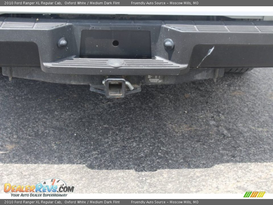 2010 Ford Ranger XL Regular Cab Oxford White / Medium Dark Flint Photo #26