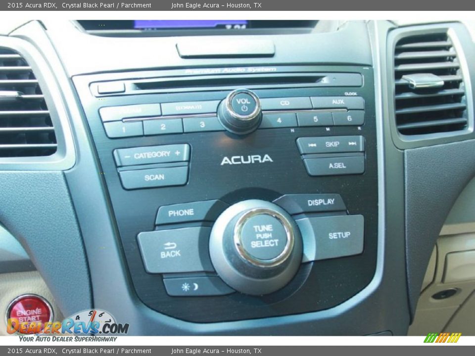 2015 Acura RDX Crystal Black Pearl / Parchment Photo #26