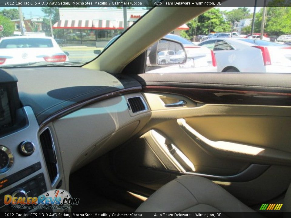 2012 Cadillac CTS 4 3.0 AWD Sedan Mocha Steel Metallic / Cashmere/Cocoa Photo #14