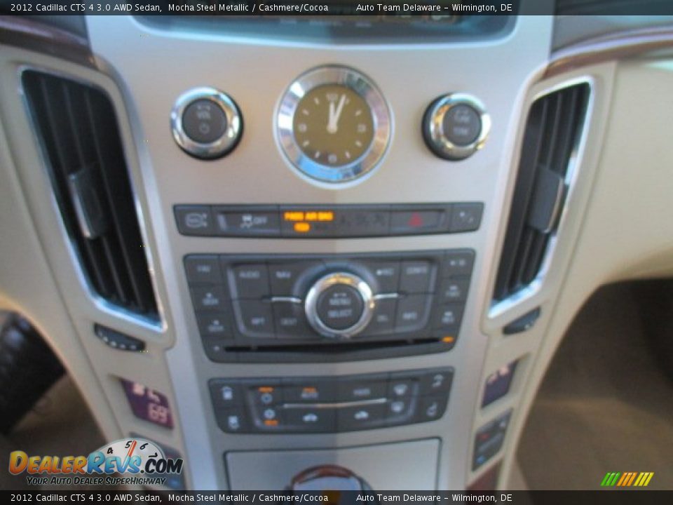 2012 Cadillac CTS 4 3.0 AWD Sedan Mocha Steel Metallic / Cashmere/Cocoa Photo #16