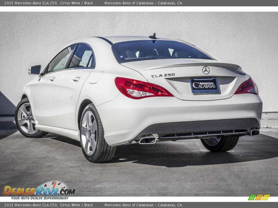 2015 Mercedes-Benz CLA 250 Cirrus White / Black Photo #2