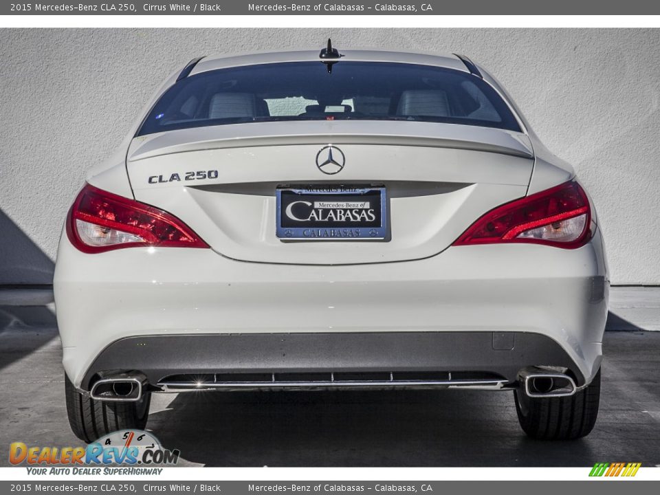 2015 Mercedes-Benz CLA 250 Cirrus White / Black Photo #3