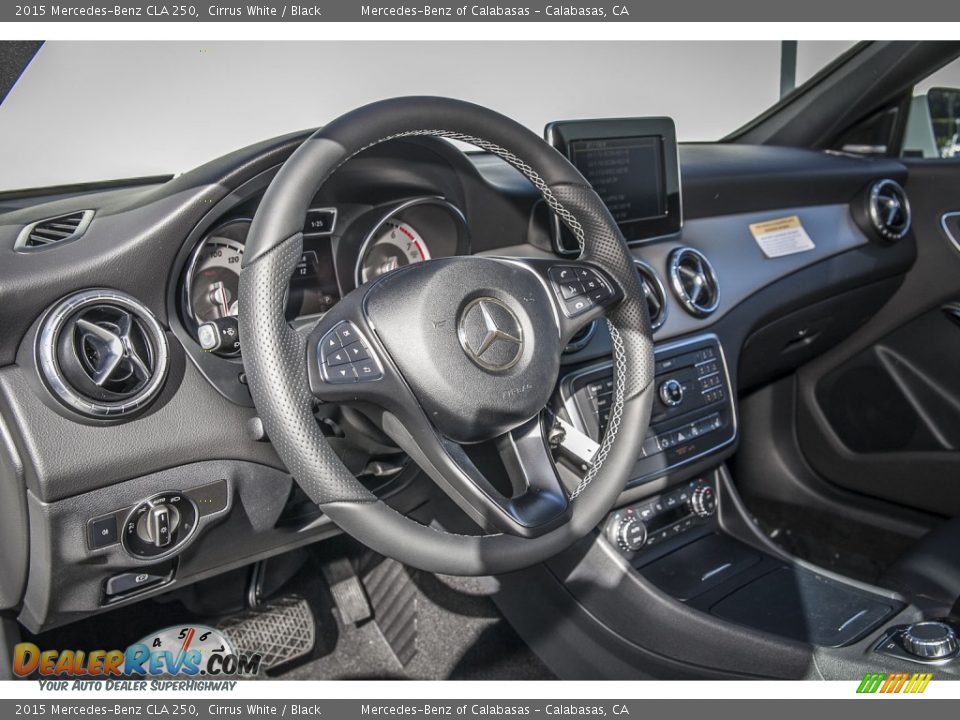 2015 Mercedes-Benz CLA 250 Cirrus White / Black Photo #5