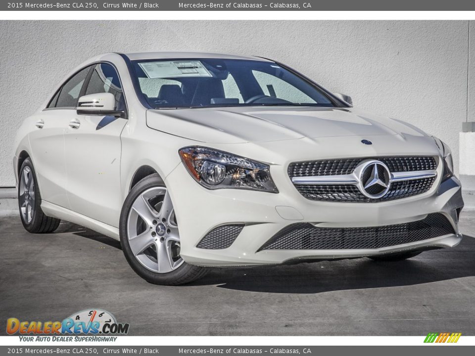 2015 Mercedes-Benz CLA 250 Cirrus White / Black Photo #9