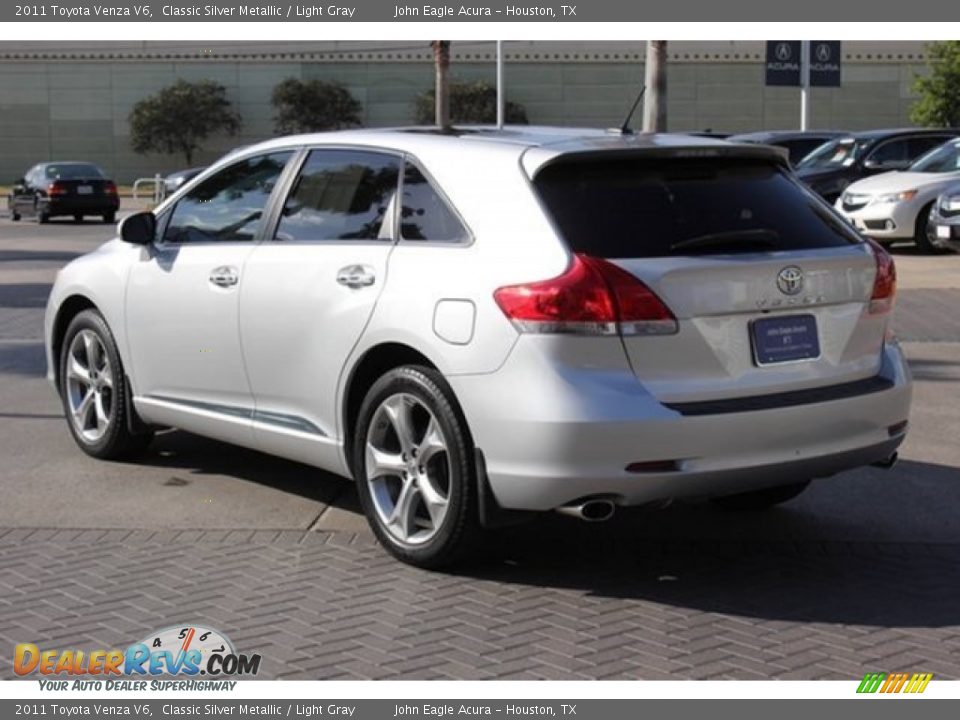 2011 Toyota Venza V6 Classic Silver Metallic / Light Gray Photo #5