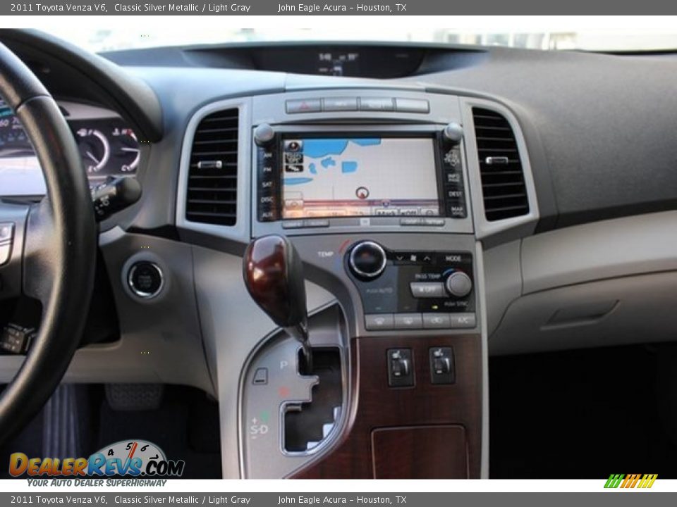 2011 Toyota Venza V6 Classic Silver Metallic / Light Gray Photo #32
