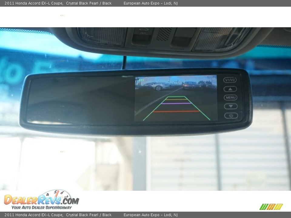 2011 Honda Accord EX-L Coupe Crystal Black Pearl / Black Photo #20
