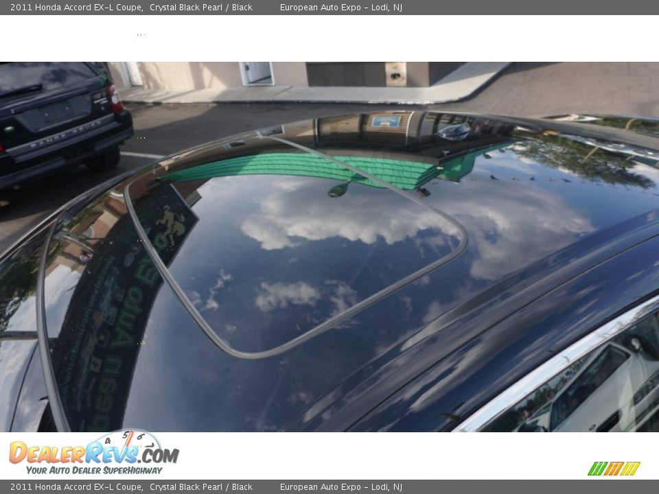 2011 Honda Accord EX-L Coupe Crystal Black Pearl / Black Photo #30