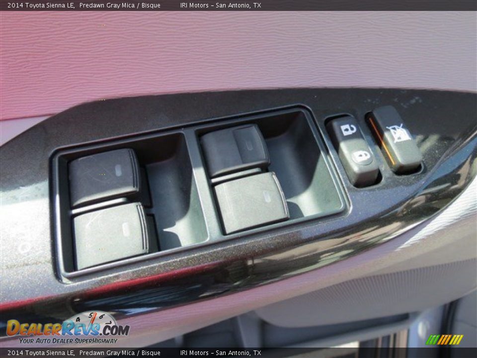 2014 Toyota Sienna LE Predawn Gray Mica / Bisque Photo #11