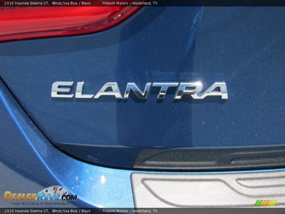 2016 Hyundai Elantra GT Windy Sea Blue / Black Photo #13