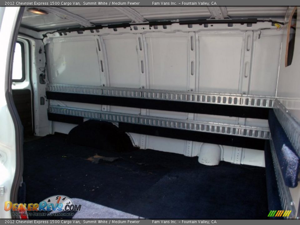 2012 Chevrolet Express 1500 Cargo Van Summit White / Medium Pewter Photo #3