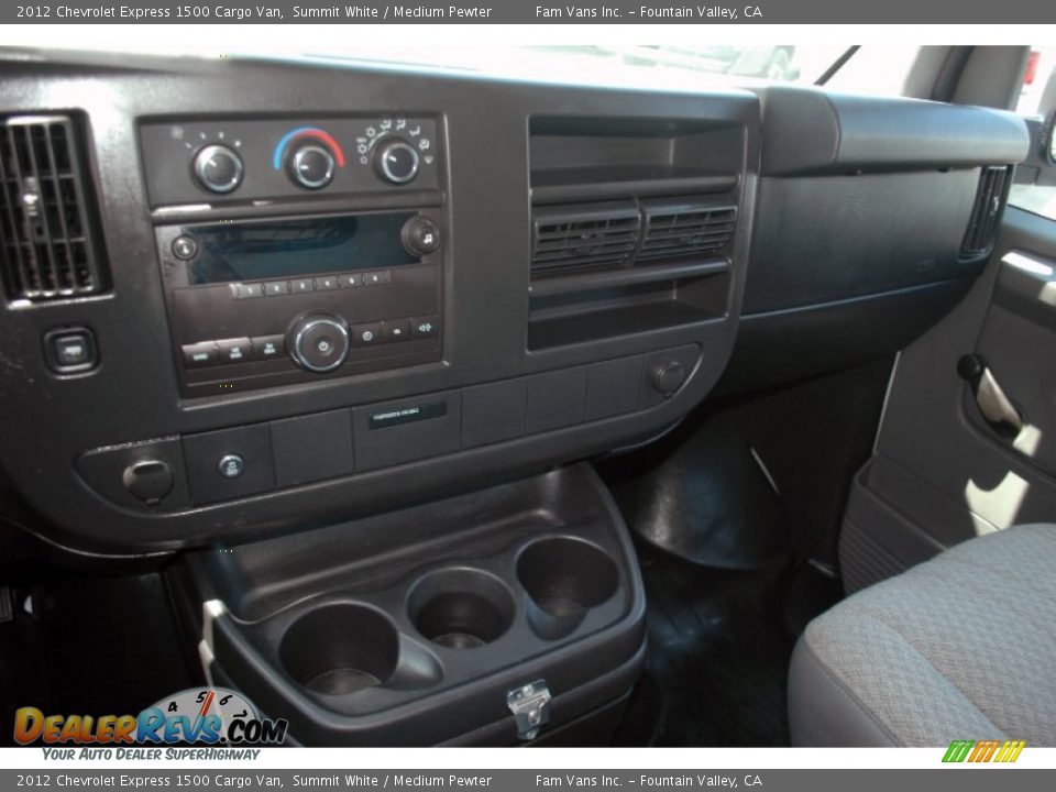 2012 Chevrolet Express 1500 Cargo Van Summit White / Medium Pewter Photo #18