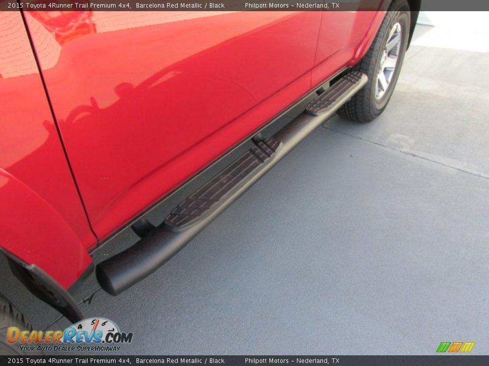 2015 Toyota 4Runner Trail Premium 4x4 Barcelona Red Metallic / Black Photo #12