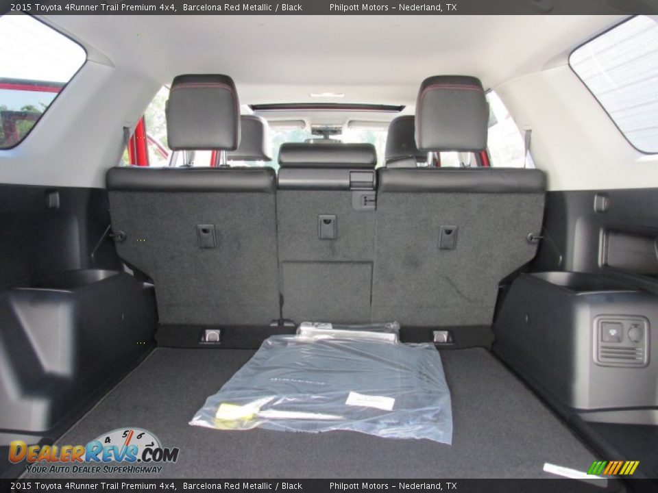 2015 Toyota 4Runner Trail Premium 4x4 Barcelona Red Metallic / Black Photo #16