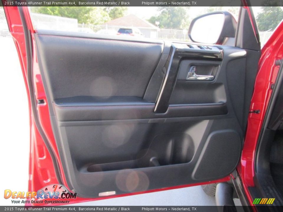 2015 Toyota 4Runner Trail Premium 4x4 Barcelona Red Metallic / Black Photo #19