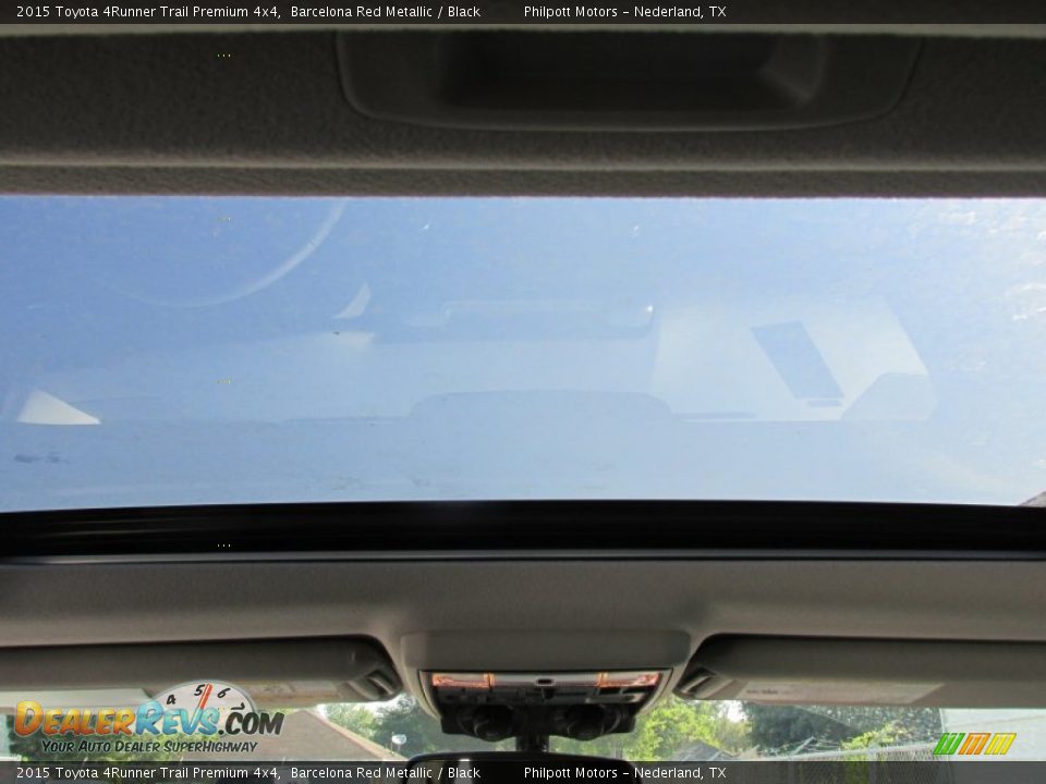 2015 Toyota 4Runner Trail Premium 4x4 Barcelona Red Metallic / Black Photo #23