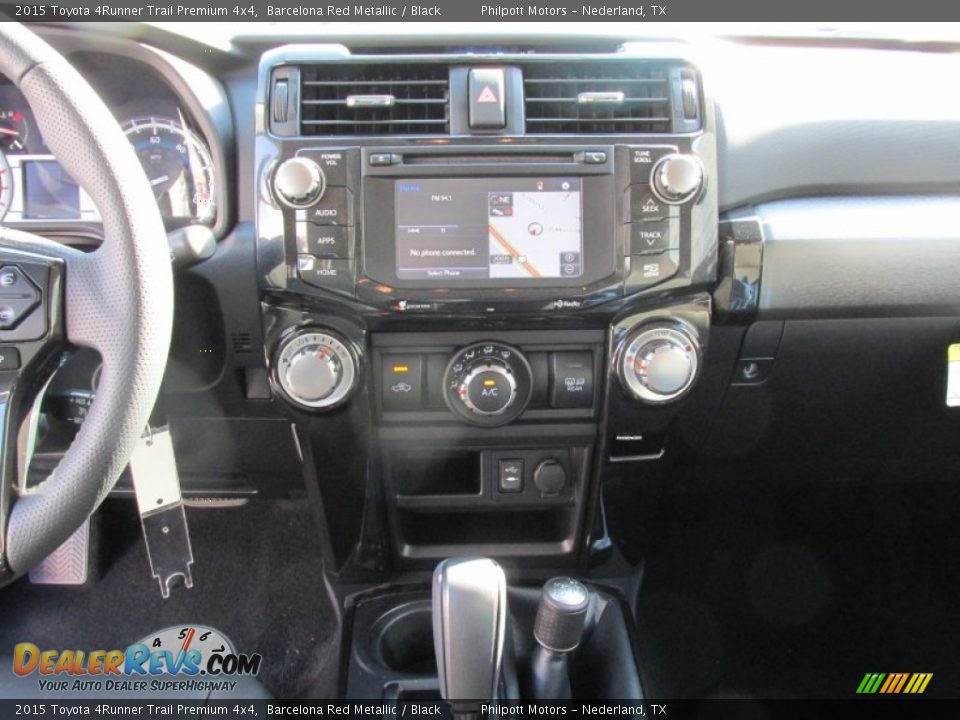2015 Toyota 4Runner Trail Premium 4x4 Barcelona Red Metallic / Black Photo #25