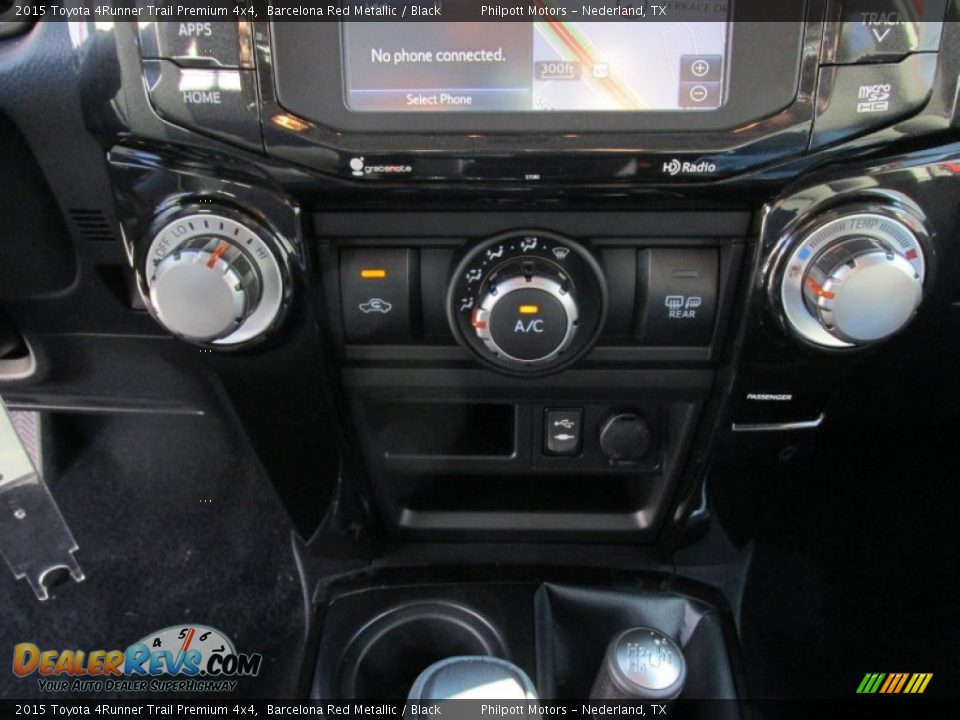 2015 Toyota 4Runner Trail Premium 4x4 Barcelona Red Metallic / Black Photo #27