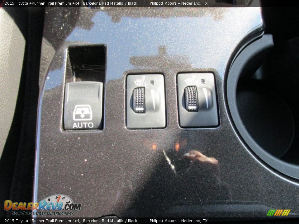 2015 Toyota 4Runner Trail Premium 4x4 Barcelona Red Metallic / Black Photo #30