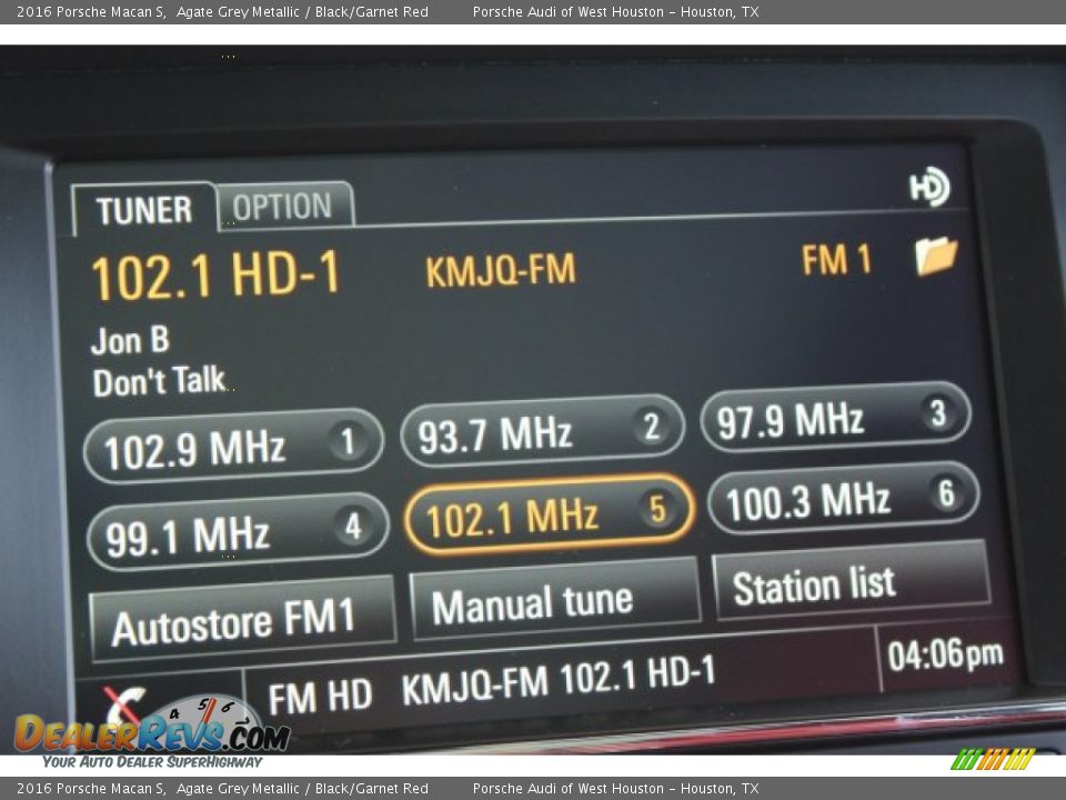 2016 Porsche Macan S Agate Grey Metallic / Black/Garnet Red Photo #21