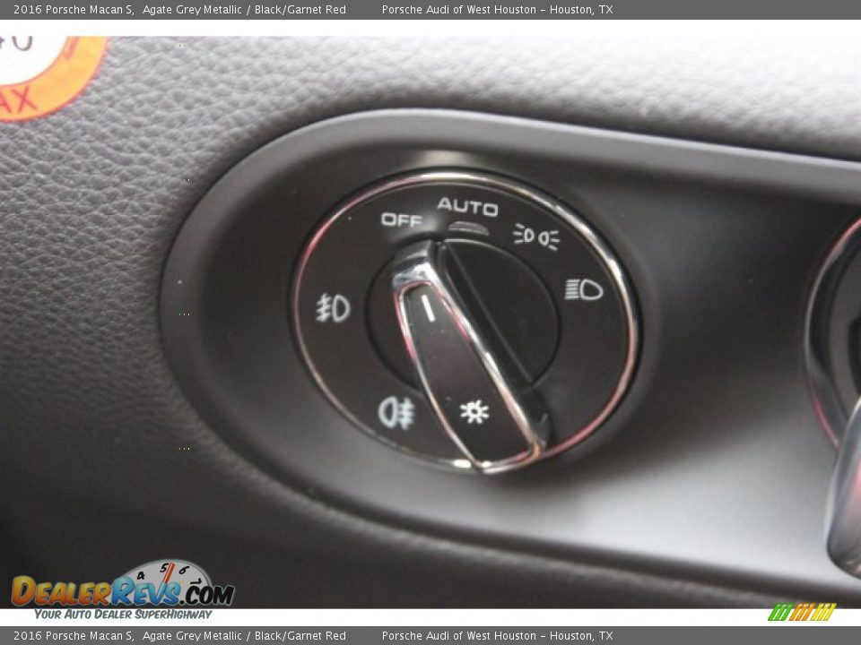 2016 Porsche Macan S Agate Grey Metallic / Black/Garnet Red Photo #29