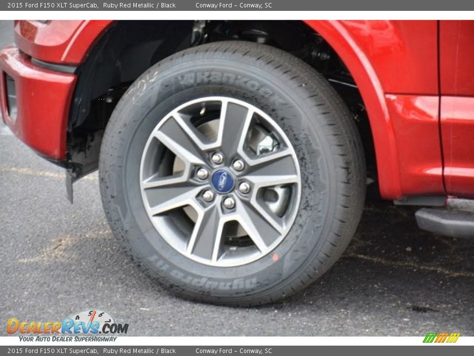 2015 Ford F150 XLT SuperCab Wheel Photo #9