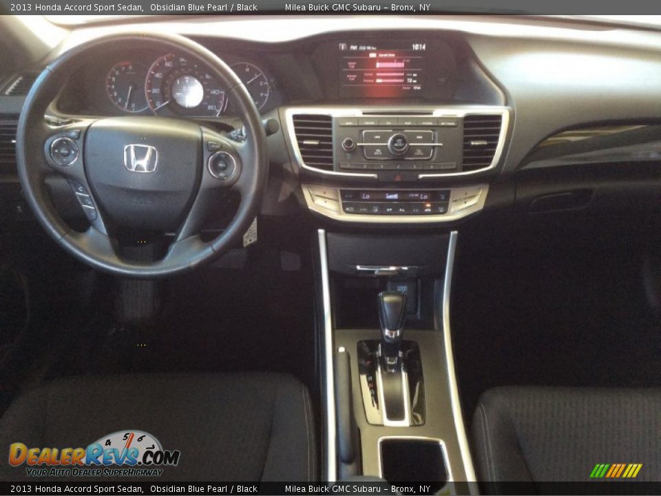 2013 Honda Accord Sport Sedan Obsidian Blue Pearl / Black Photo #8
