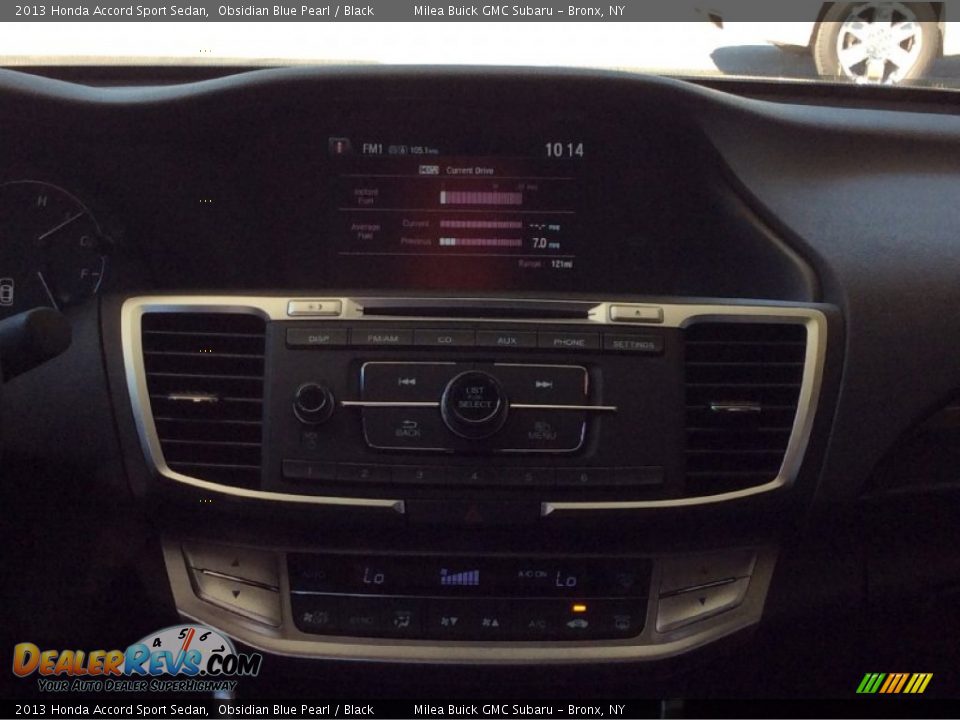 2013 Honda Accord Sport Sedan Obsidian Blue Pearl / Black Photo #9