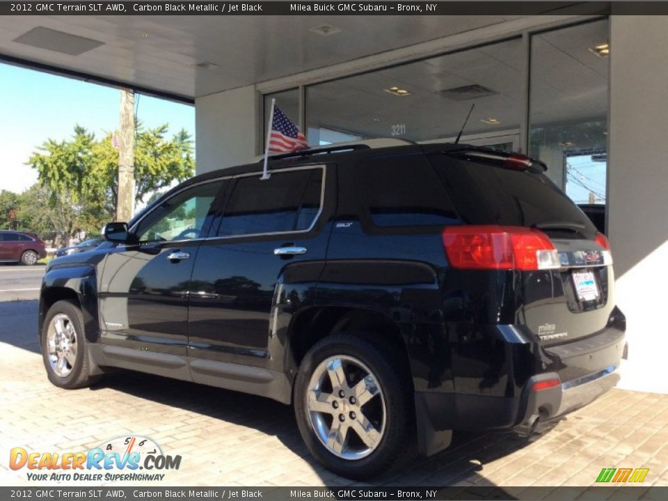2012 GMC Terrain SLT AWD Carbon Black Metallic / Jet Black Photo #5