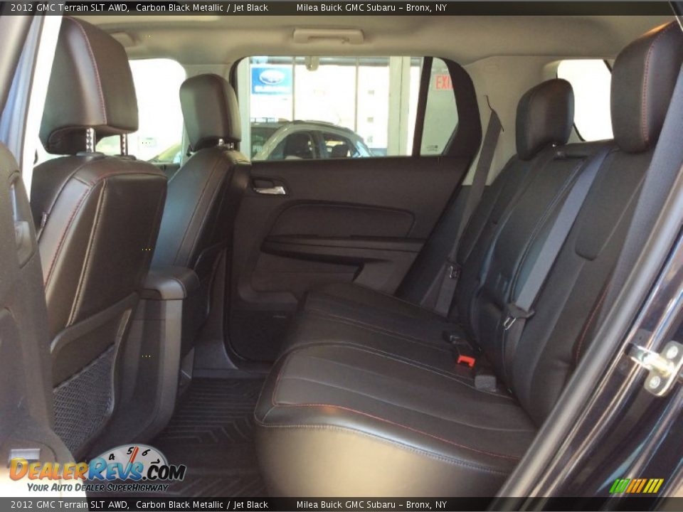 2012 GMC Terrain SLT AWD Carbon Black Metallic / Jet Black Photo #7