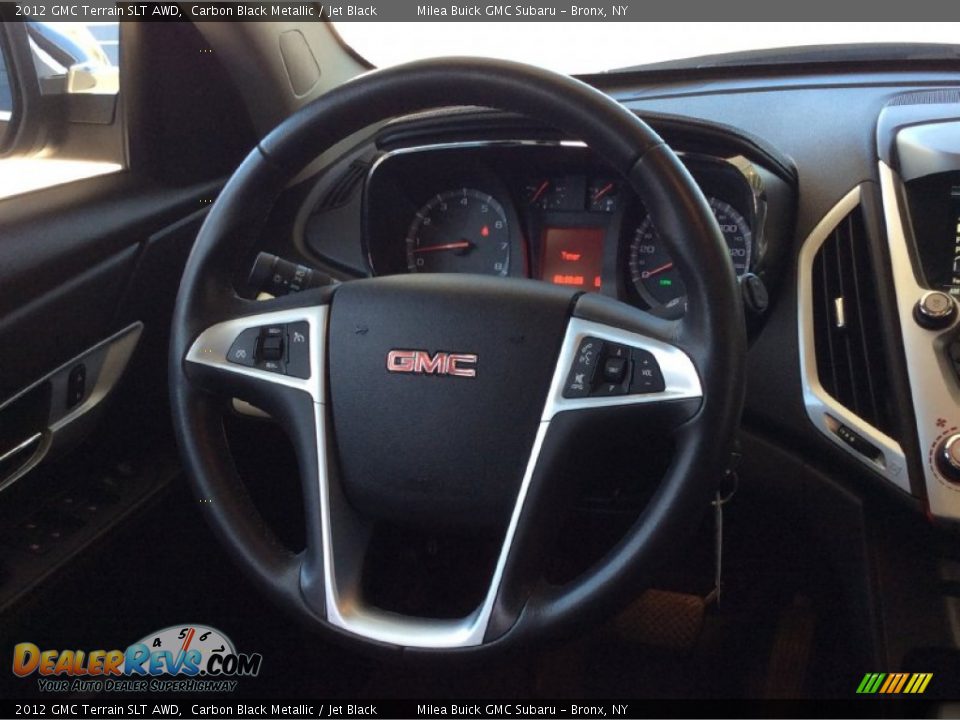 2012 GMC Terrain SLT AWD Carbon Black Metallic / Jet Black Photo #11