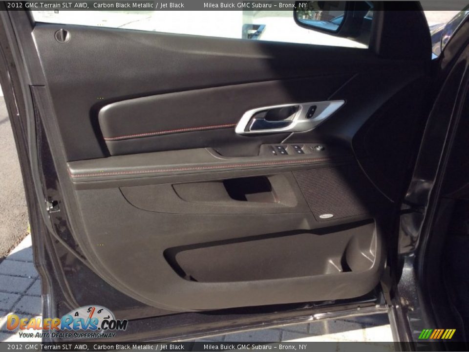 2012 GMC Terrain SLT AWD Carbon Black Metallic / Jet Black Photo #13