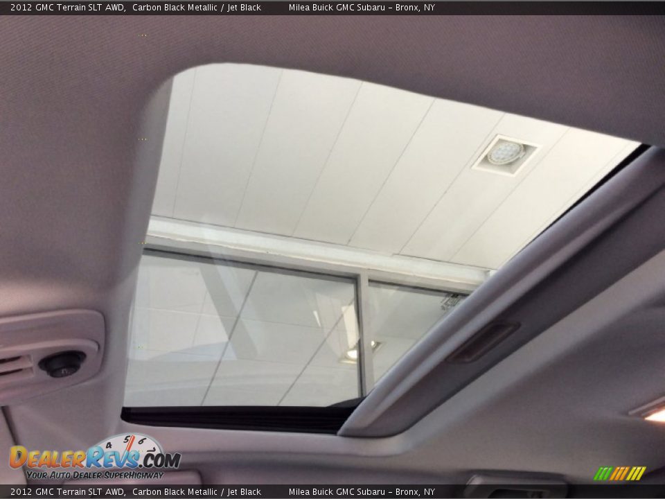 2012 GMC Terrain SLT AWD Carbon Black Metallic / Jet Black Photo #15
