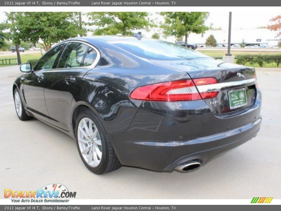 2013 Jaguar XF I4 T Ebony / Barley/Truffle Photo #8