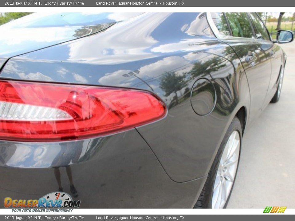 2013 Jaguar XF I4 T Ebony / Barley/Truffle Photo #15