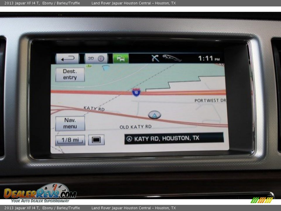 2013 Jaguar XF I4 T Ebony / Barley/Truffle Photo #26