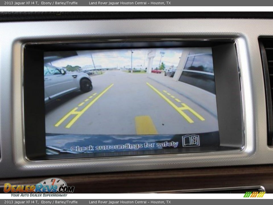 2013 Jaguar XF I4 T Ebony / Barley/Truffle Photo #27