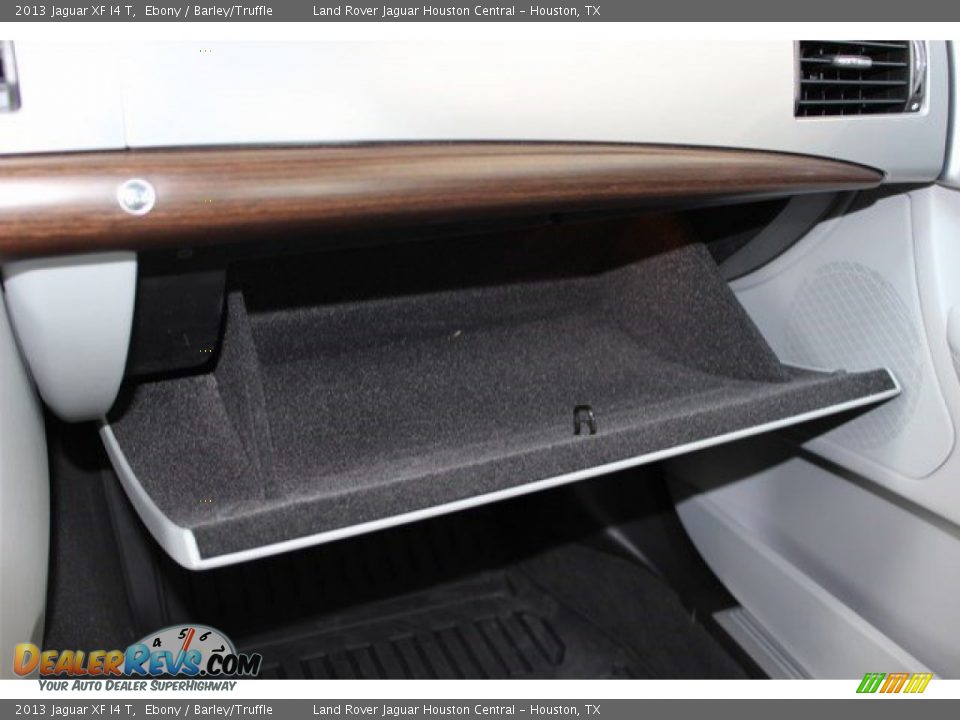 2013 Jaguar XF I4 T Ebony / Barley/Truffle Photo #31