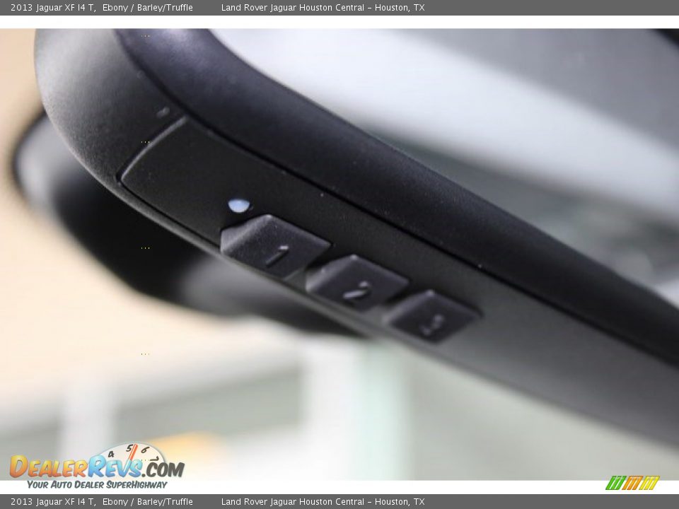2013 Jaguar XF I4 T Ebony / Barley/Truffle Photo #33